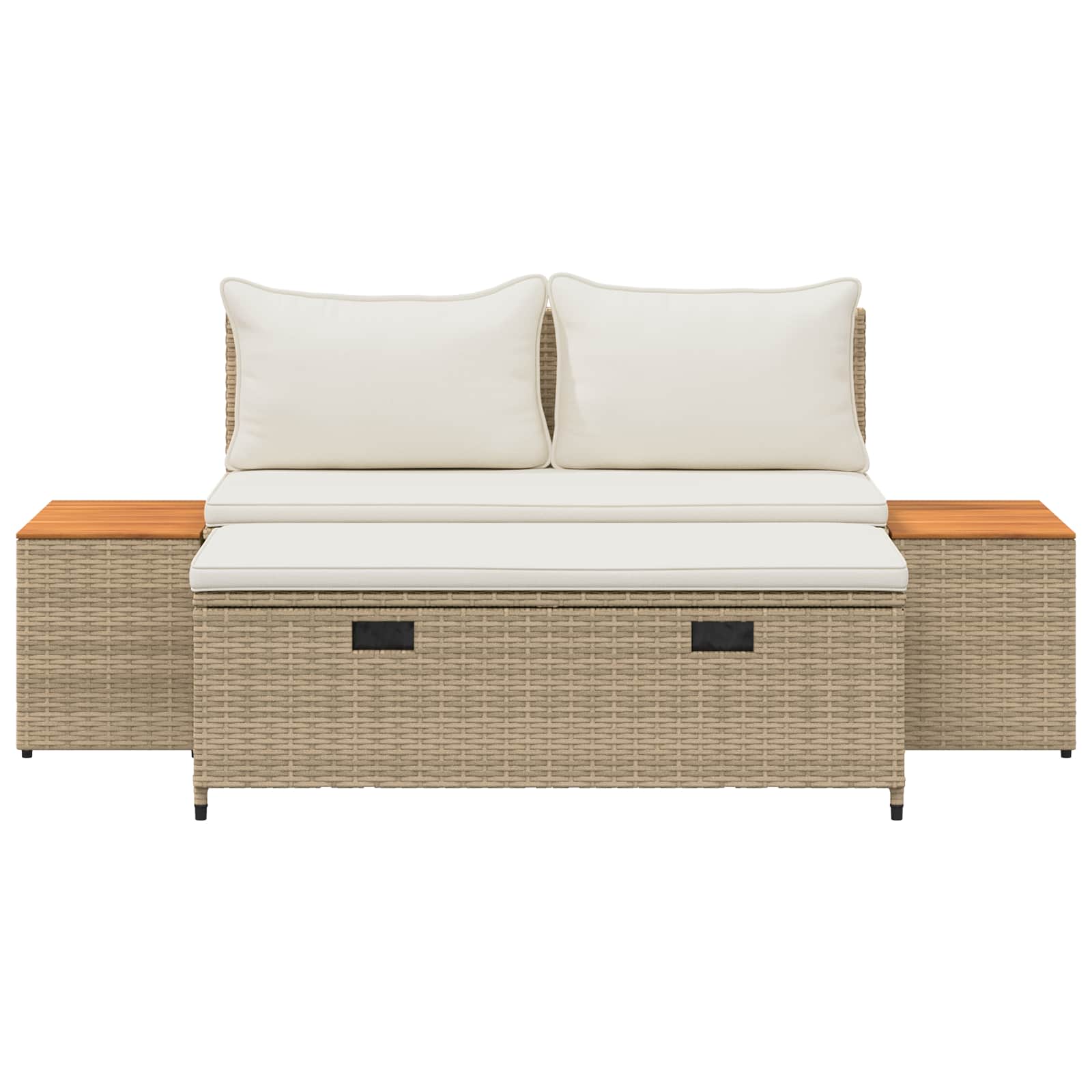 vidaXL Zestaw sof na zewnątrz 4 -Seater 4 pcs 55 x 30 x 39 cm