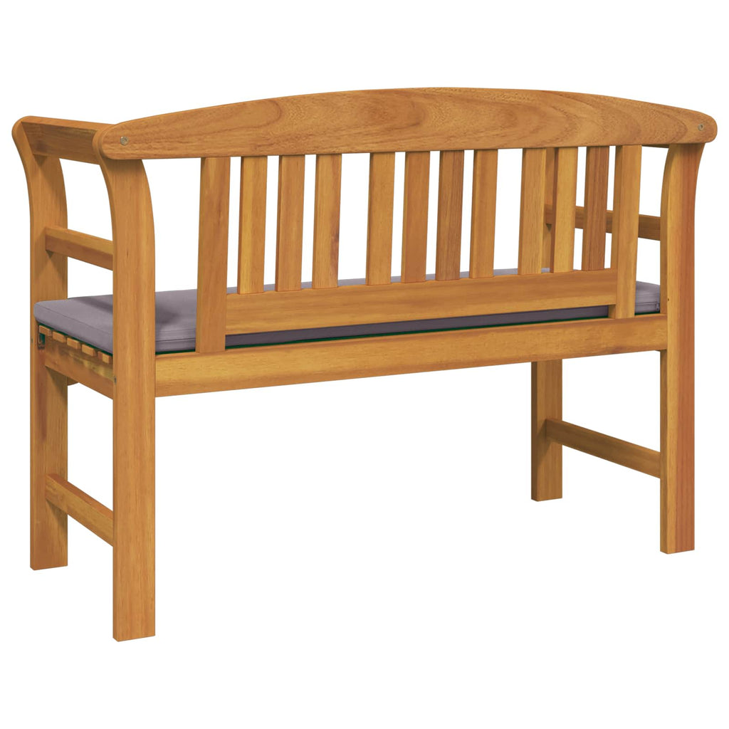 vidaXL Ławka Różana Naturalny 114 x 46 x 82,5 cm Lite Drewno Akacji
