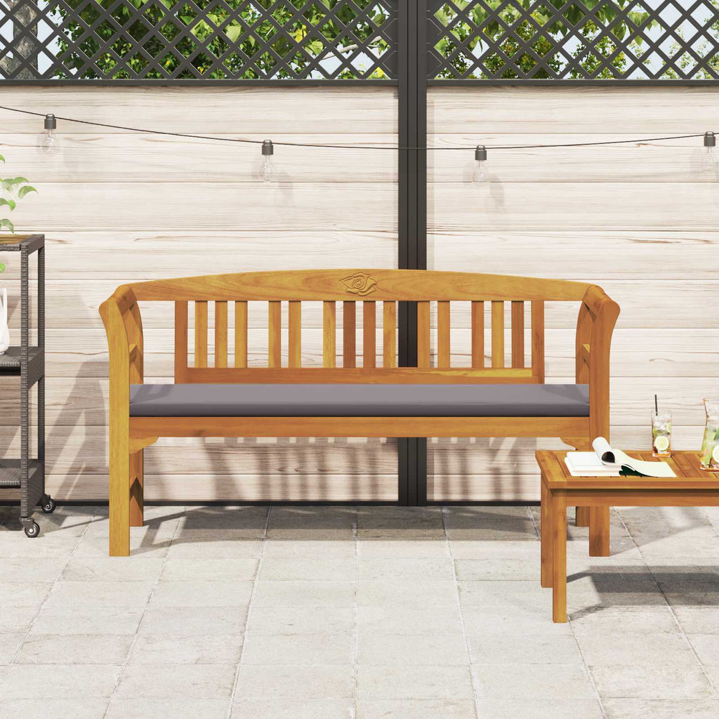 vidaXL Ławka Różana Naturalny 157 x 46 x 82,5 cm Lite Drewno Akacji