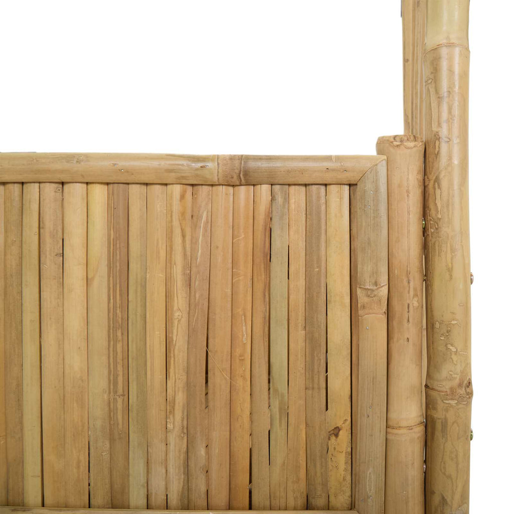 vidaXL Łuk Ogrodowy Naturalny 177 x 40 x 205 cm Bambus