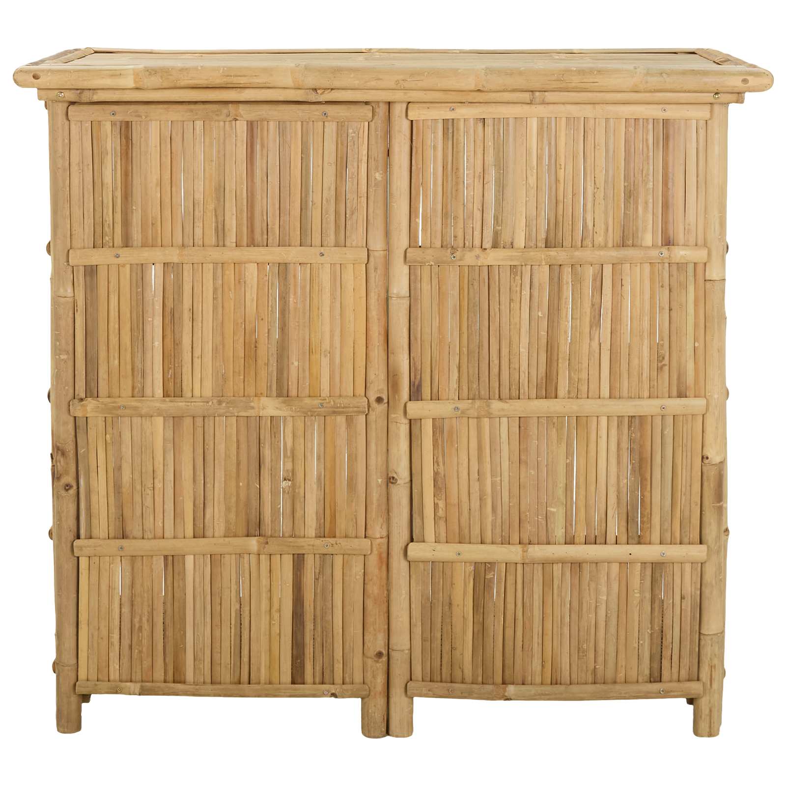 vidaXL Stół barowy na zewnątrz Naturalny 115 x 55 x 105 cm Bambus