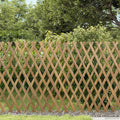 vidaXL Rozsuwany trellis ogrodowy 2 pcs Jasny Brąz 100 x 105 cm Bambus