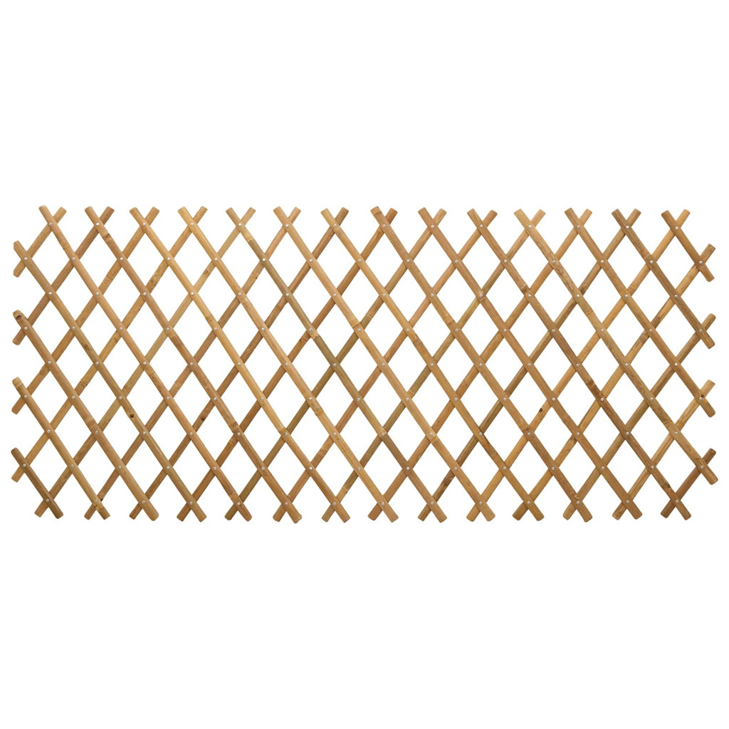 vidaXL Rozsuwany trellis ogrodowy 2 pcs Jasny Brąz 100 x 105 cm Bambus