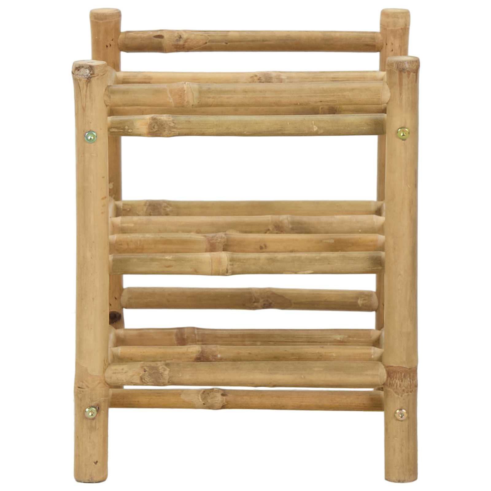 vidaXL Regał na wino Naturalny 32,5 x 29,5 x 36 cm Bambus