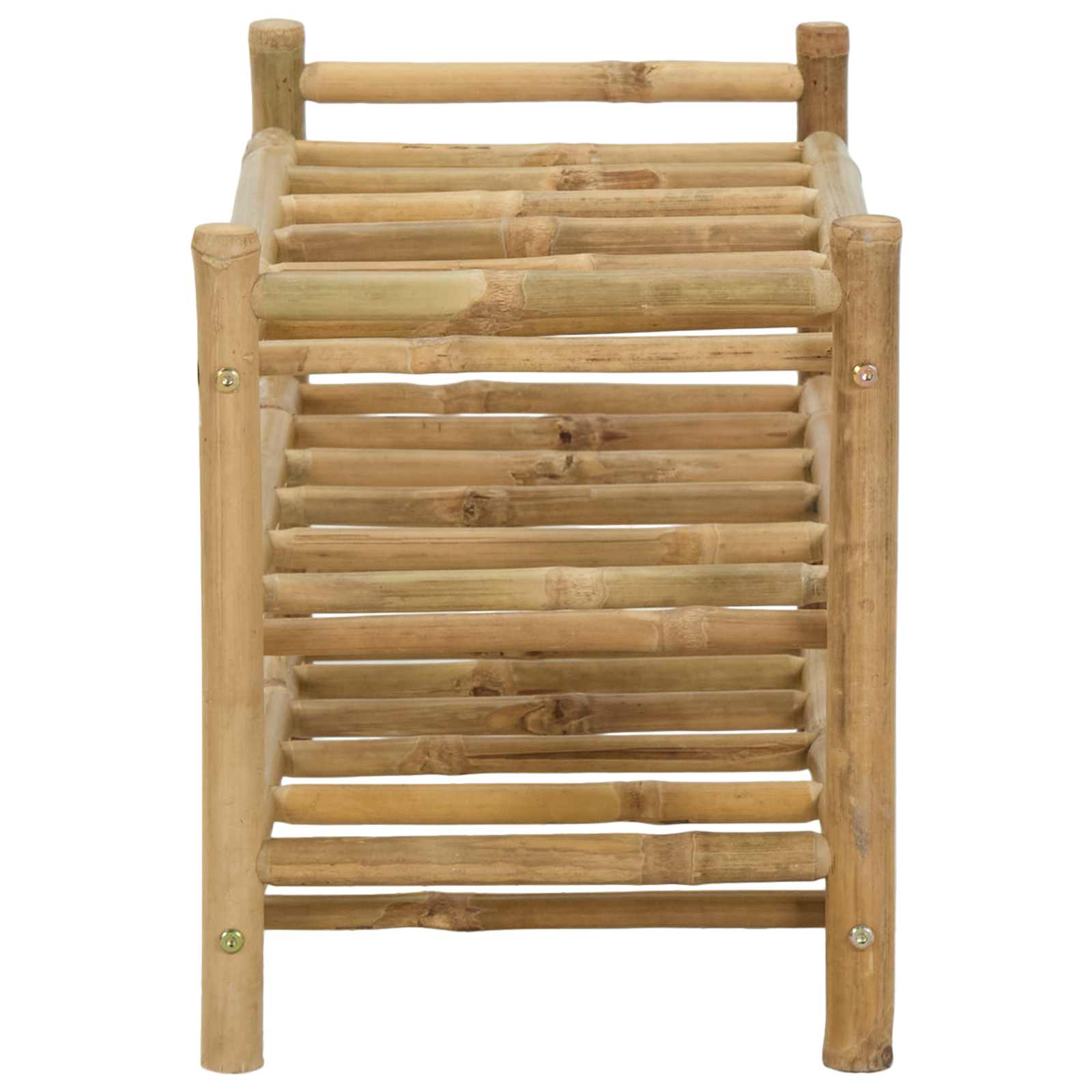 vidaXL Regał na wino Naturalny 57 x 29,5 x 36 cm Bambus