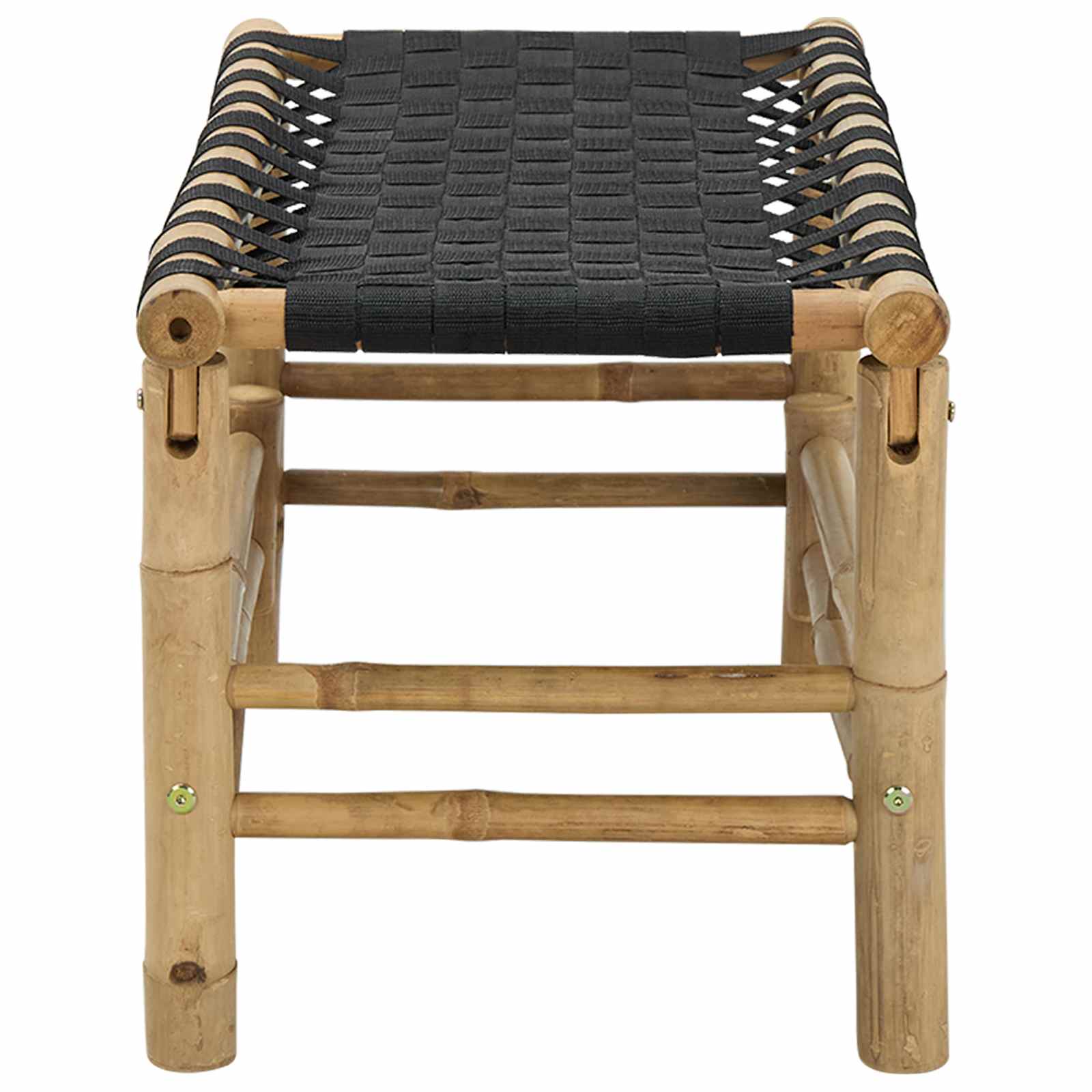 vidaXL Ławka ogrodowa 80 x 38 x 40 cm Bambus Naturalny Prostokątny