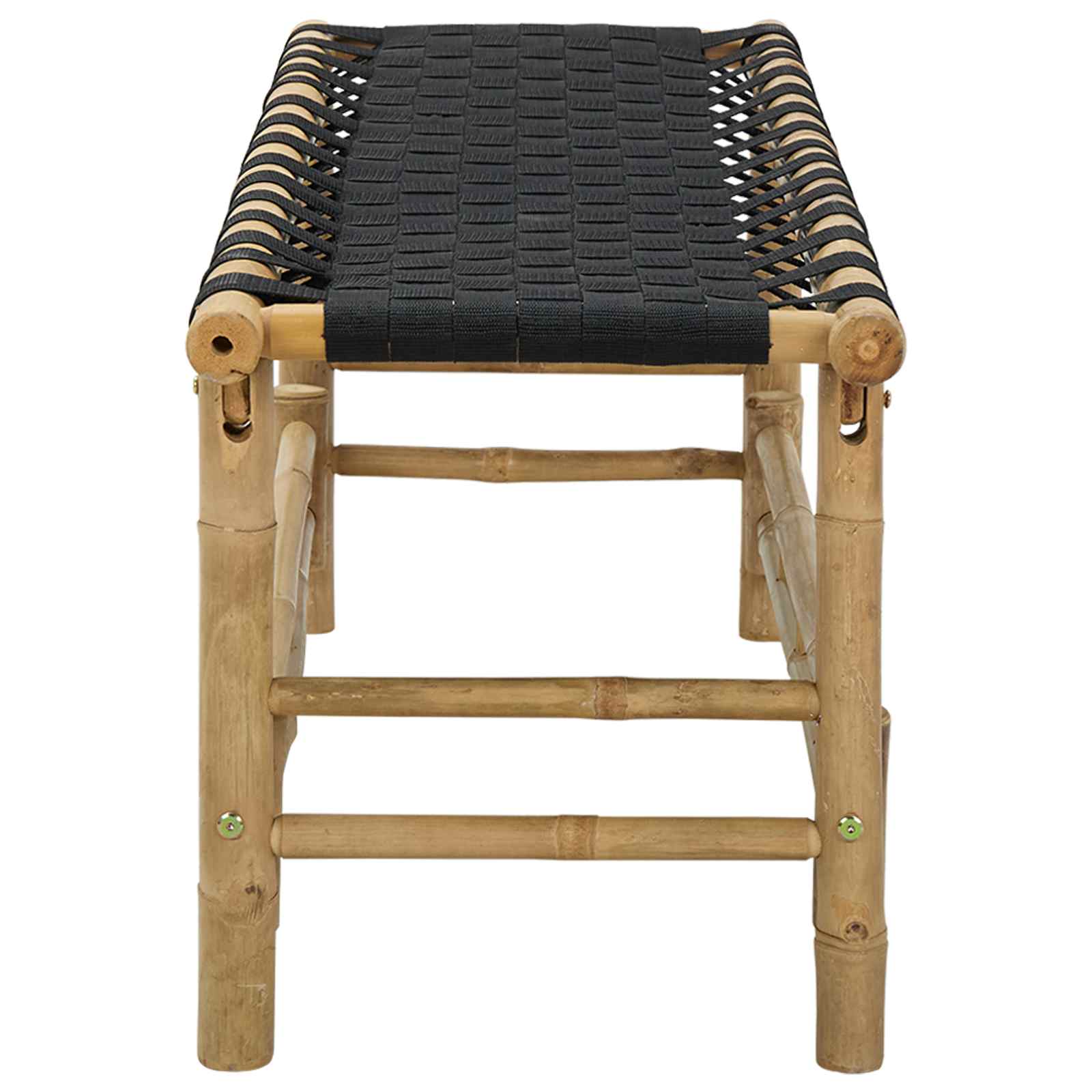 vidaXL Ławka ogrodowa 110 x 38 x 40 cm Bambus Naturalny Prostokątny