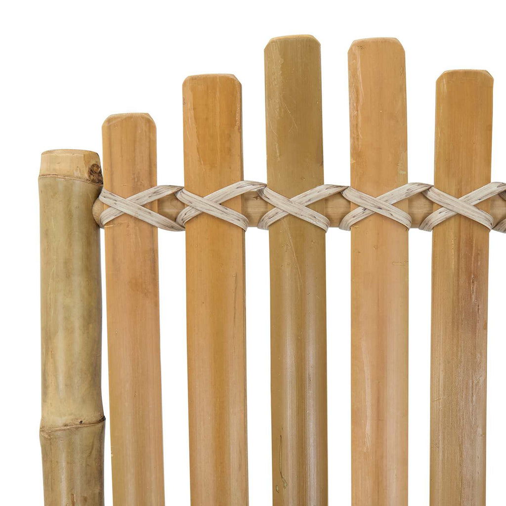vidaXL Krzesło Ogrodowe 4 pcs Naturalny Bambus