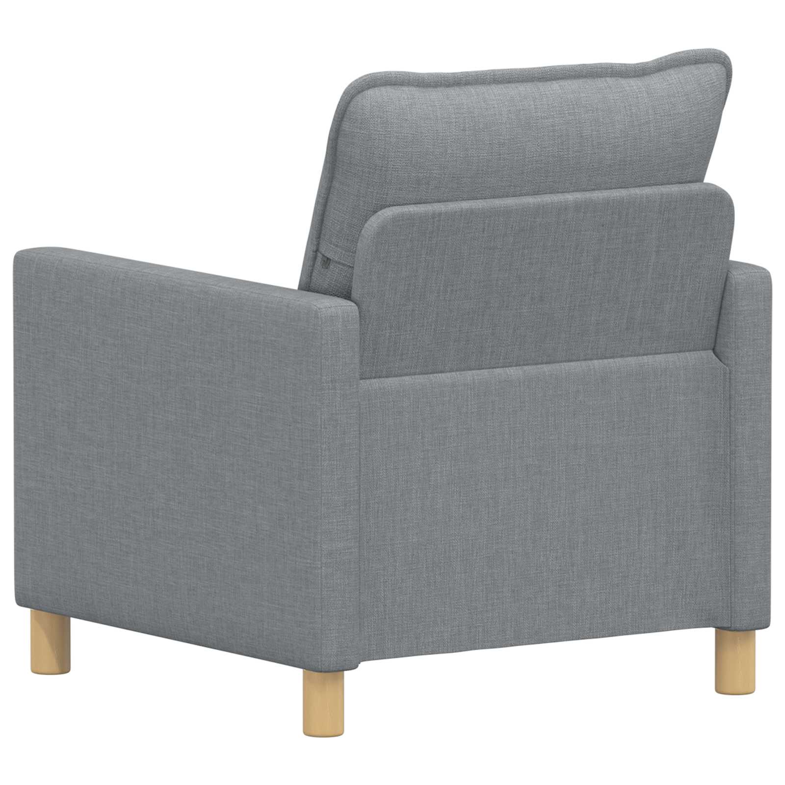 vidaXL Sofa jasnoszary 76 x 81 x 87,5 cm tkanina