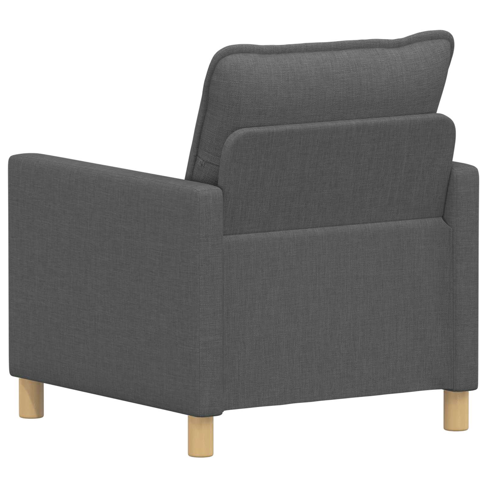 vidaXL Sofa ciemnoszary 76 x 81 x 87,5 cm tkanina