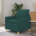 vidaXL Sofa Ciemnozielony 76 x 81 x 87,5 cm tkanina