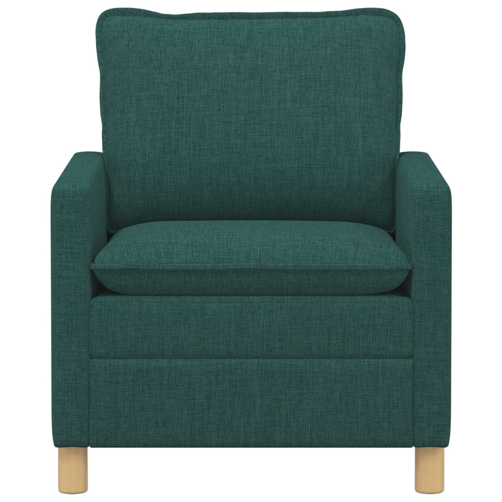 vidaXL Sofa Ciemnozielony 76 x 81 x 87,5 cm tkanina
