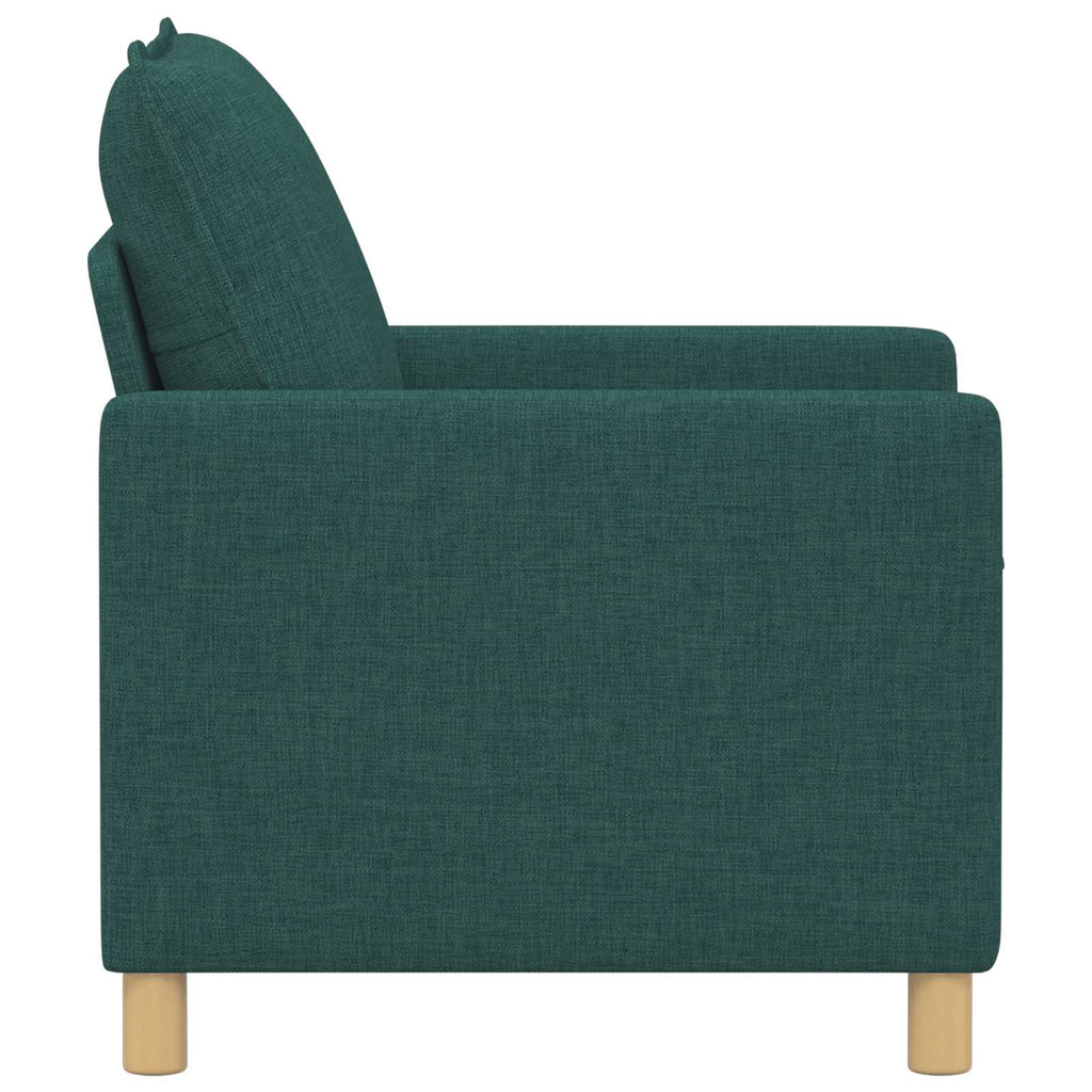 vidaXL Sofa Ciemnozielony 76 x 81 x 87,5 cm tkanina