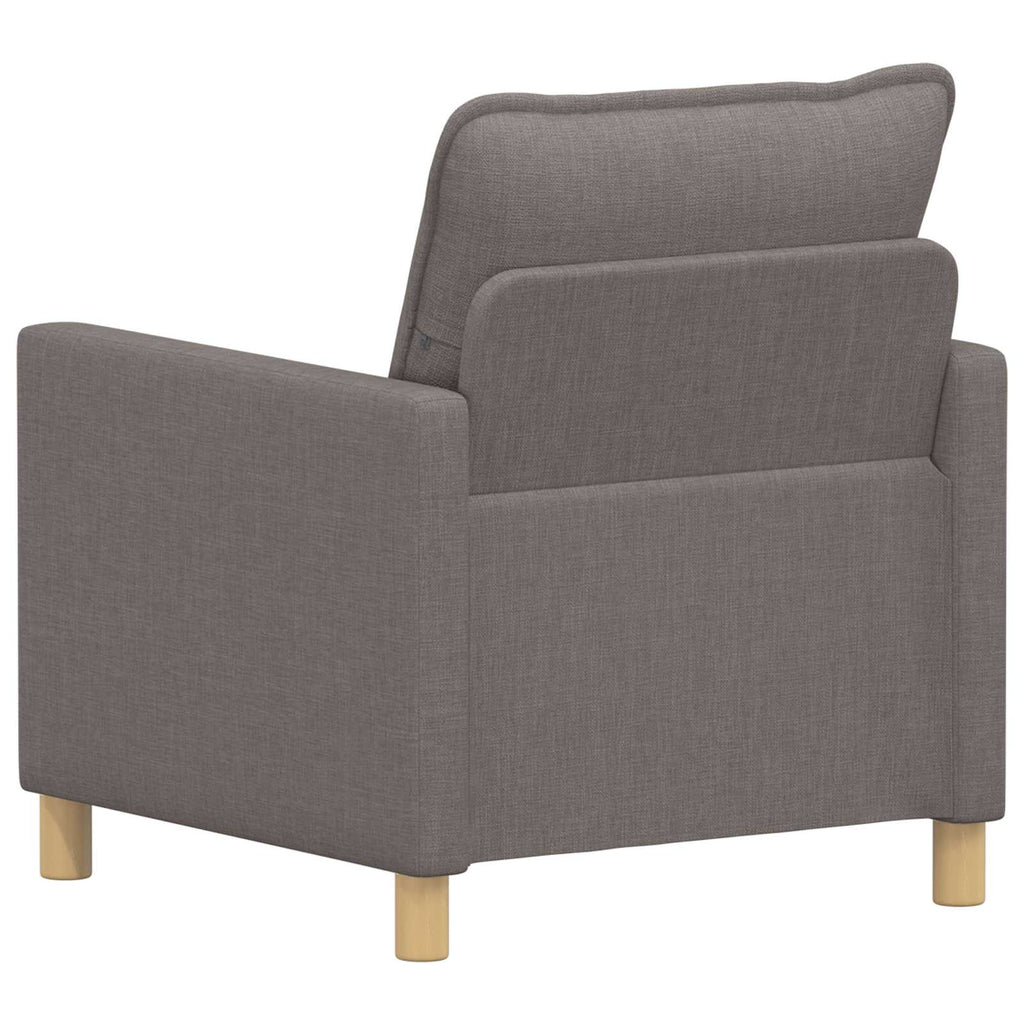 vidaXL Sofa Ciemnoszary 76 x 81 x 87,5 cm tkanina