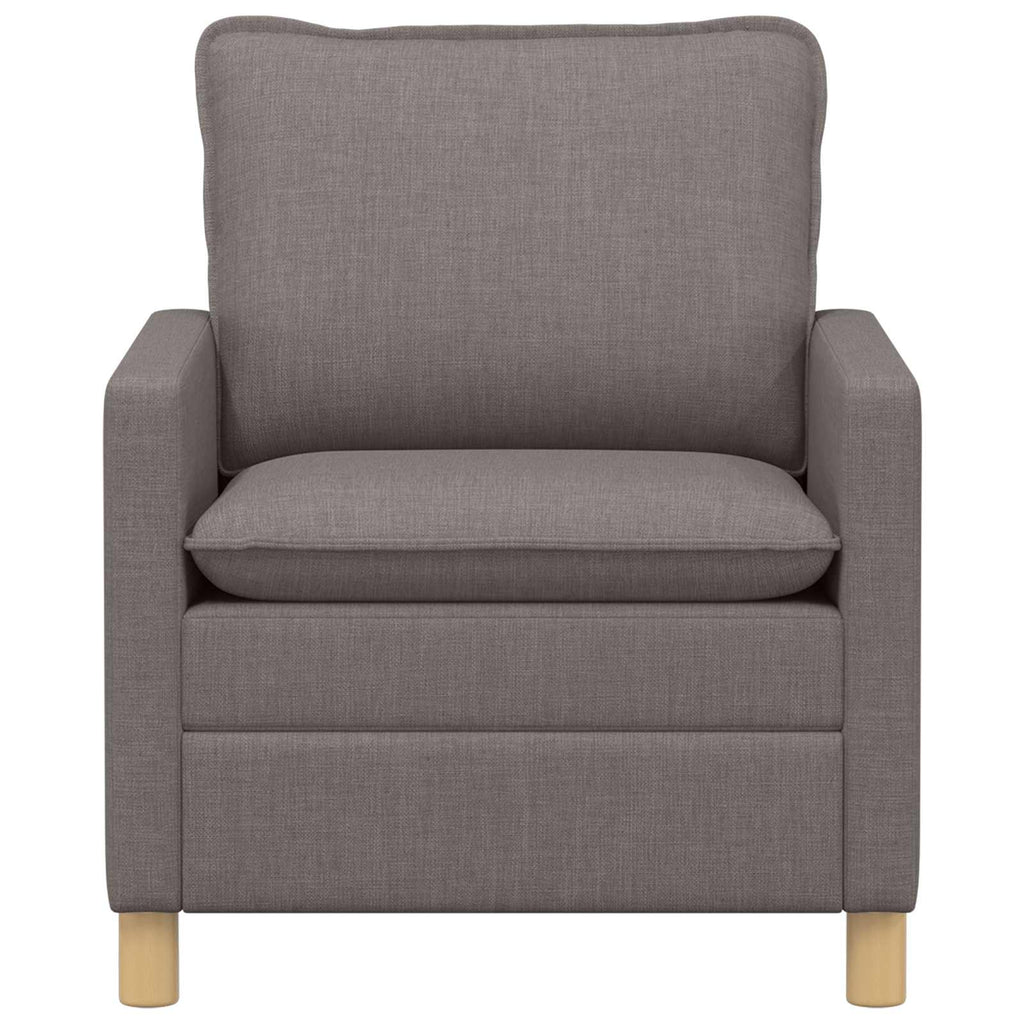 vidaXL Sofa Ciemnoszary 76 x 81 x 87,5 cm tkanina