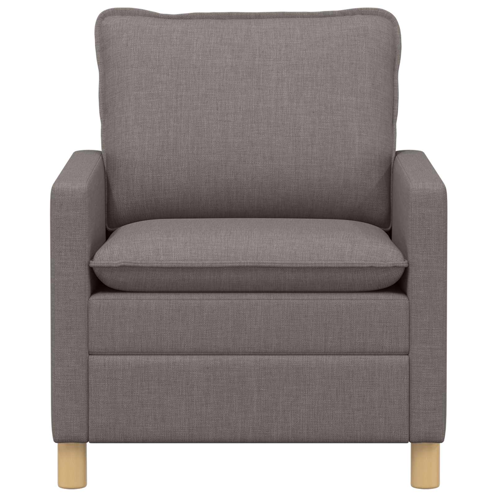 vidaXL Sofa Ciemnoszary 76 x 81 x 87,5 cm tkanina