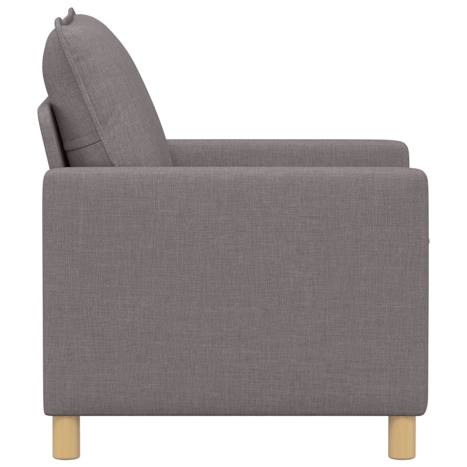vidaXL Sofa Ciemnoszary 76 x 81 x 87,5 cm tkanina
