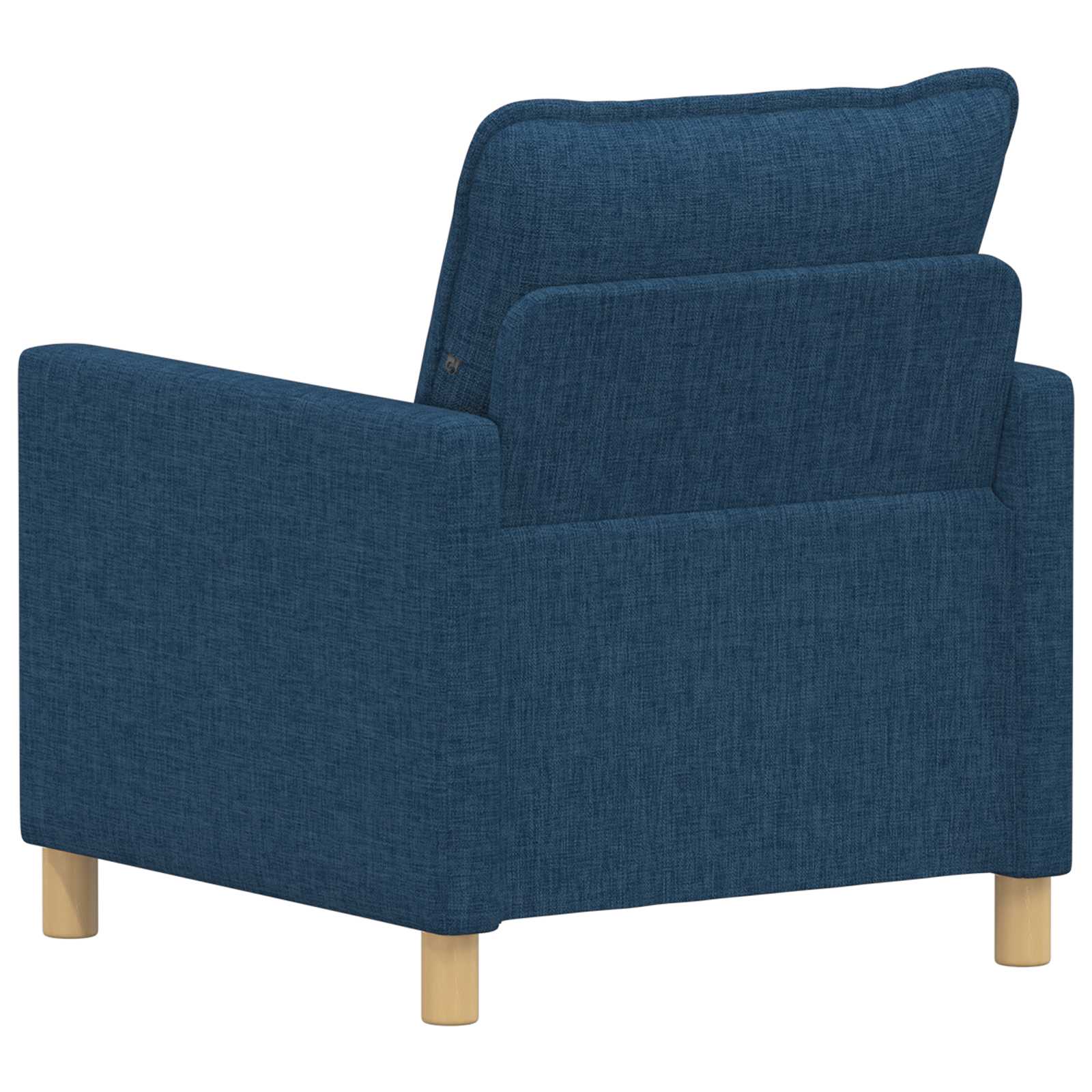 vidaXL Sofa niebieski 76 x 81 x 87,5 cm tkanina