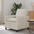 vidaXL Sofa kremowy 76 x 81 x 87,5 cm Welur