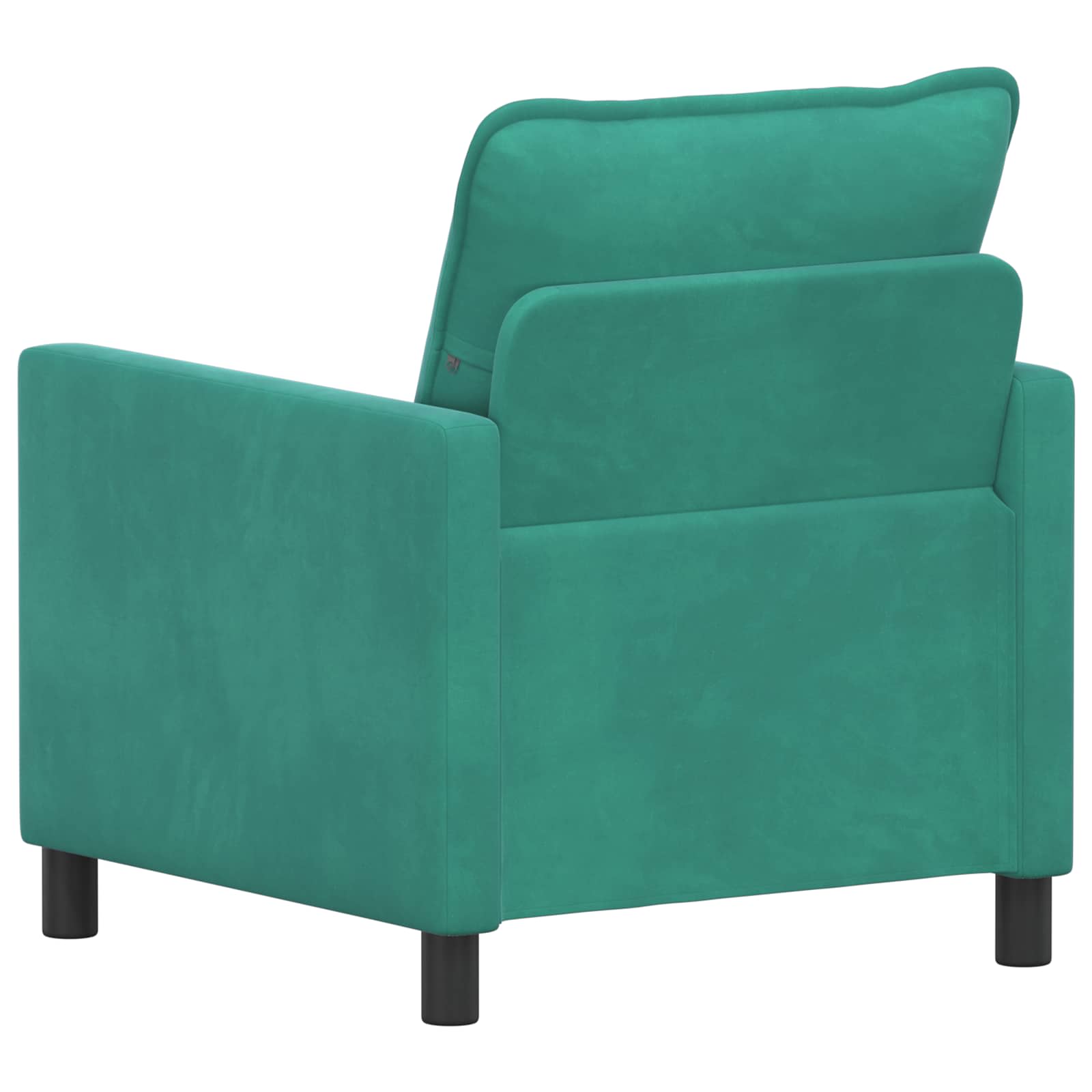 vidaXL Sofa Turkusowy 76 x 81 x 87,5 cm Welur