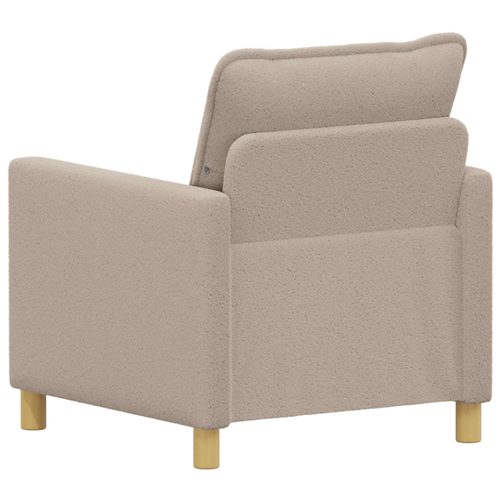 vidaXL Sofa jasnoszary 76 x 81 x 87,5 cm tkanina