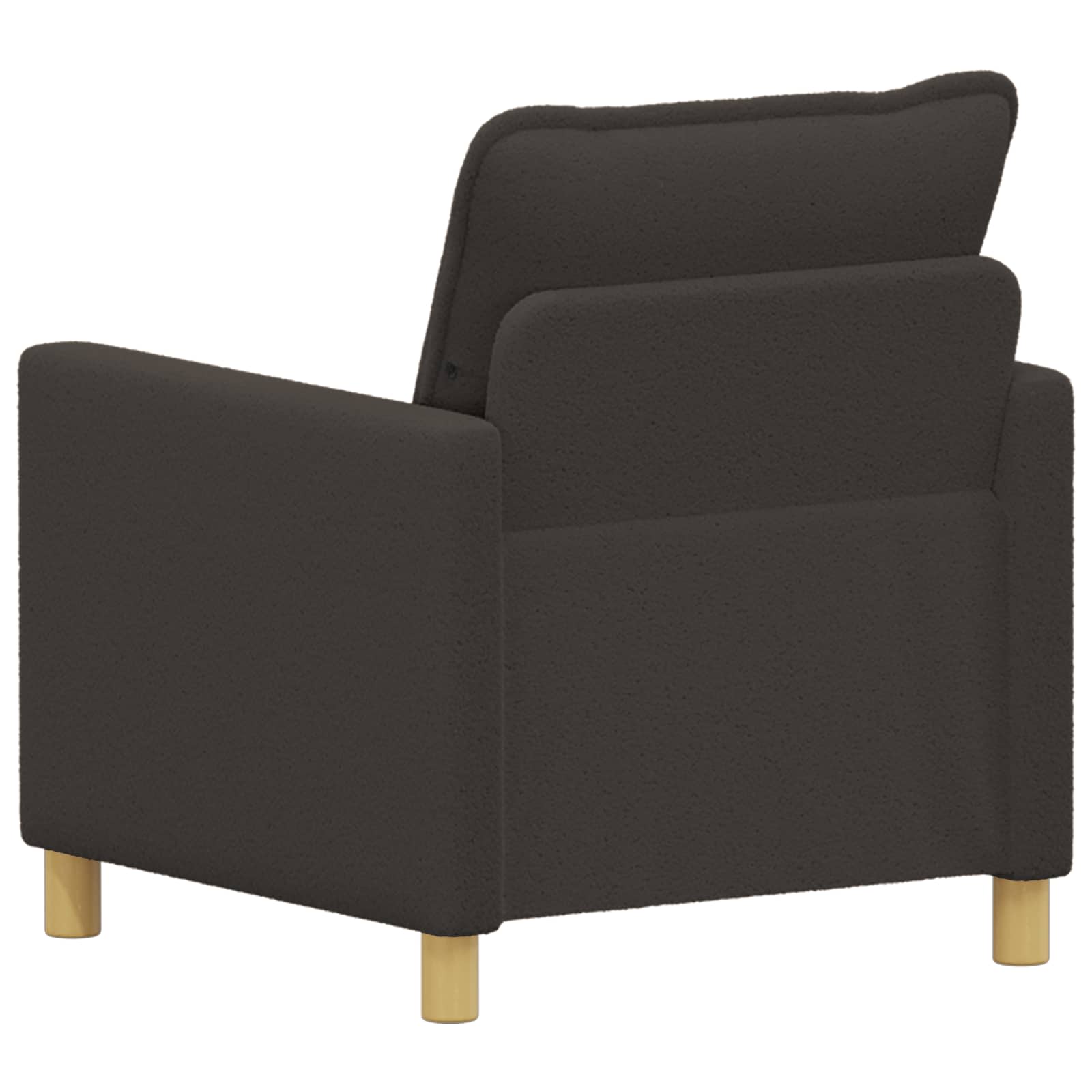 vidaXL Sofa ciemnoszary 76 x 81 x 87,5 cm tkanina