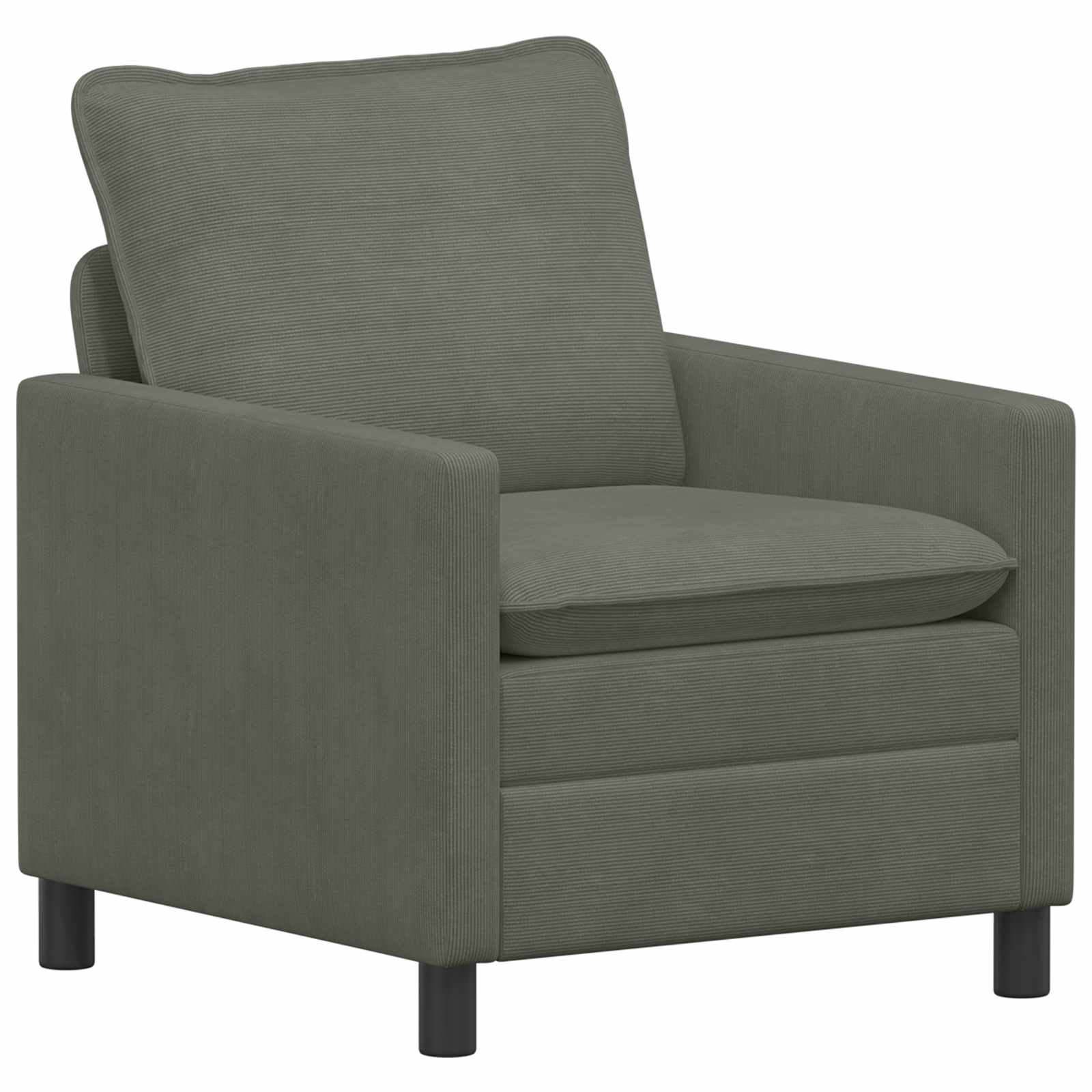 vidaXL Sofa jasnoszary 76 x 81 x 87,5 cm tkanina