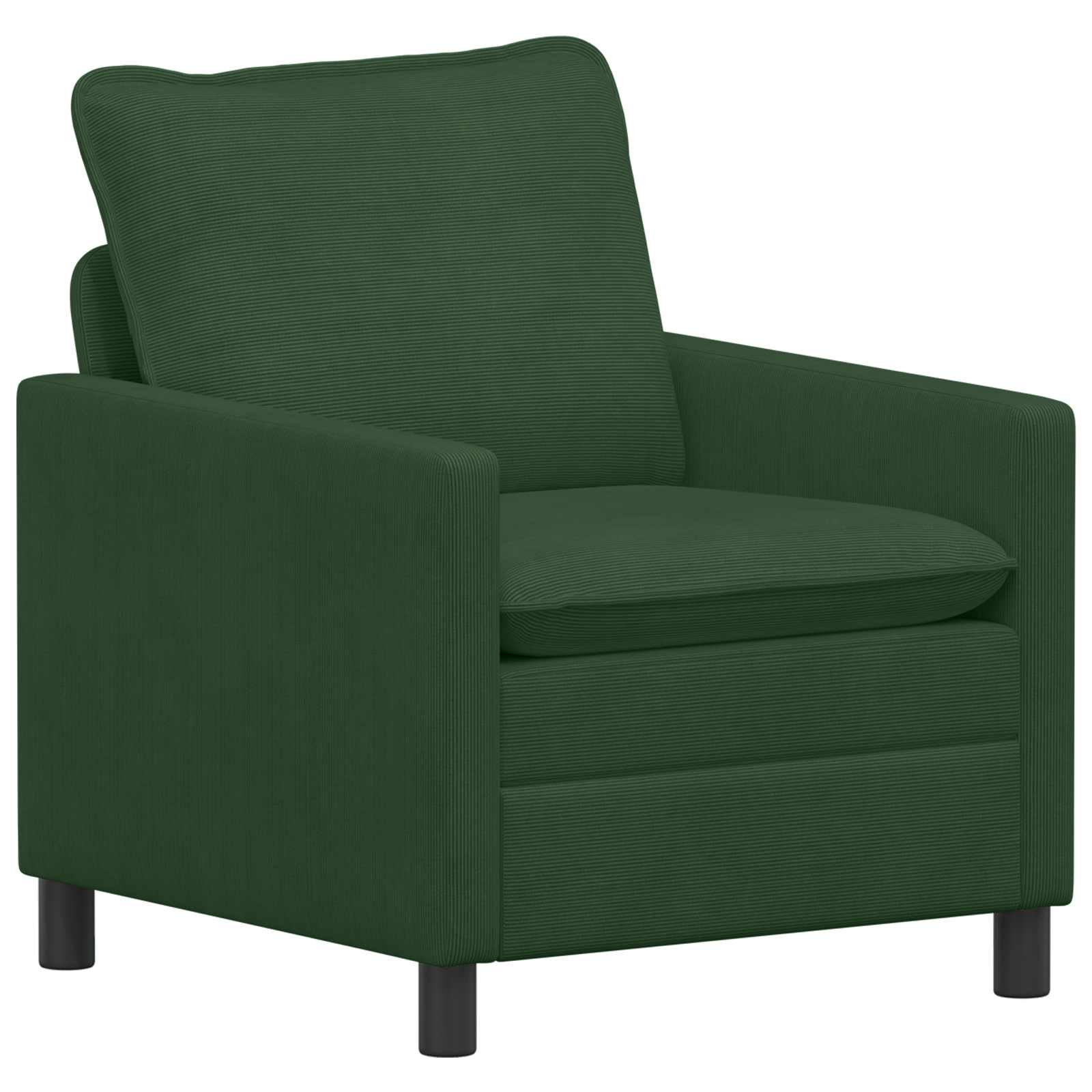 vidaXL Sofa Zielony dżungli 76 x 81 x 87,5 cm tkanina