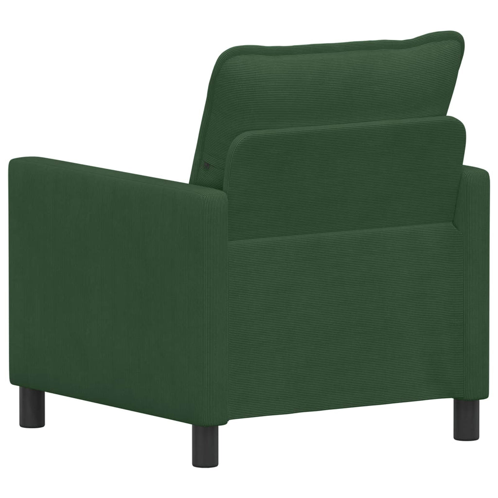 vidaXL Sofa Zielony dżungli 76 x 81 x 87,5 cm tkanina