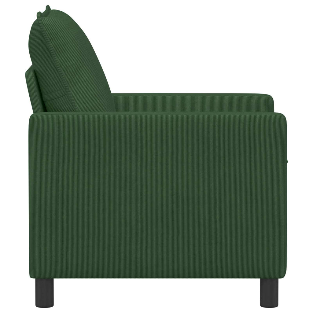 vidaXL Sofa Zielony dżungli 76 x 81 x 87,5 cm tkanina