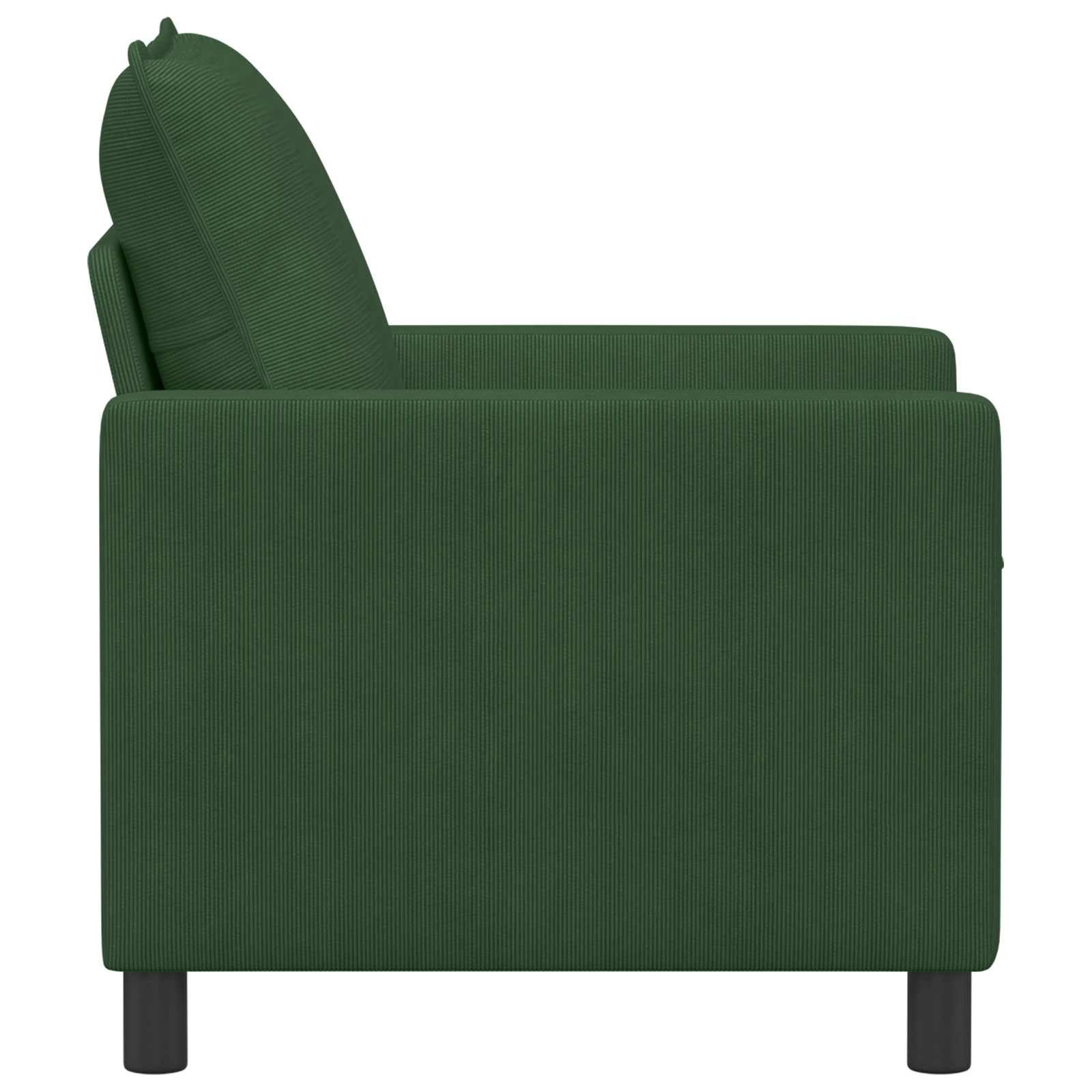vidaXL Sofa Zielony dżungli 76 x 81 x 87,5 cm tkanina