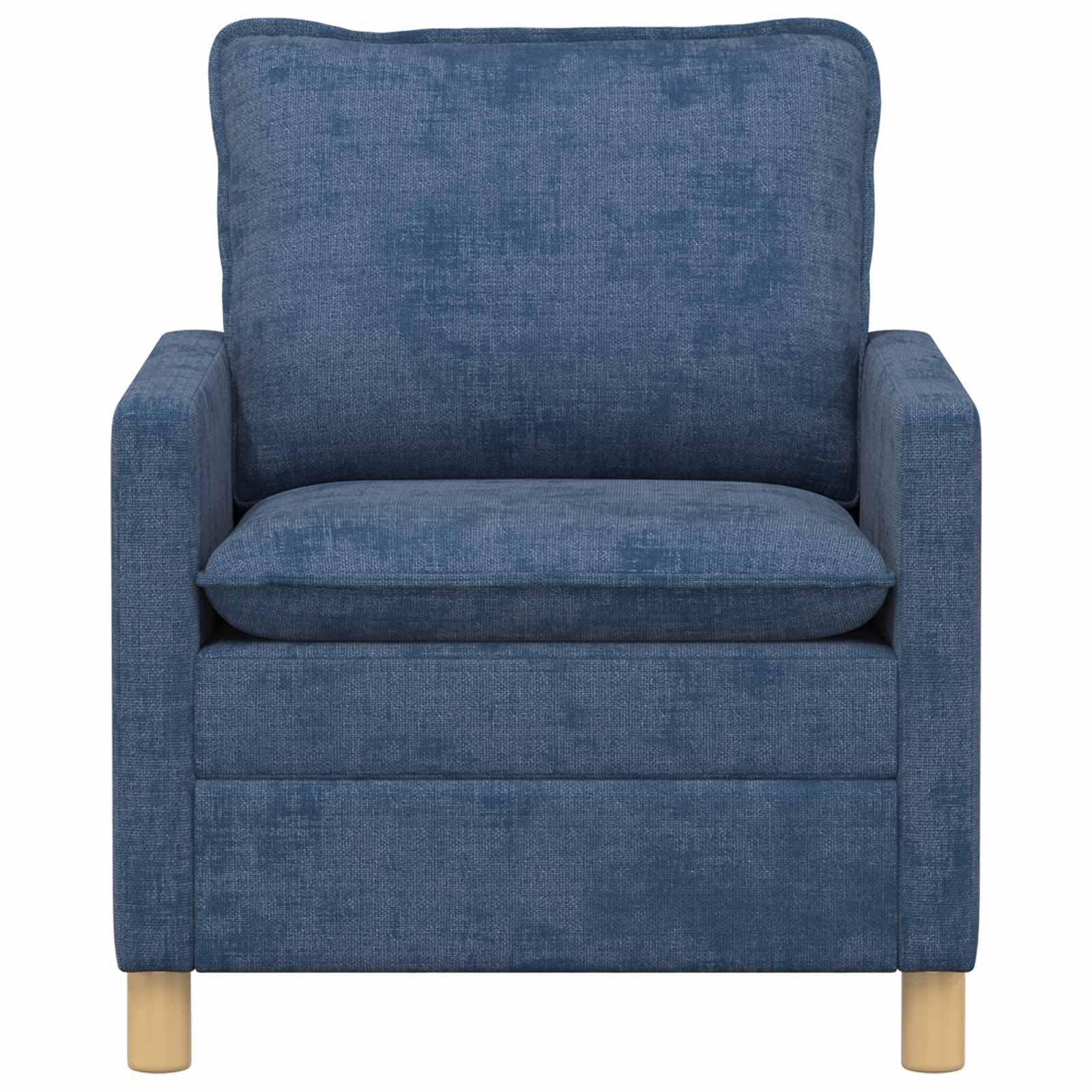 vidaXL Sofa niebieski 76 x 81 x 87,5 cm Poliester