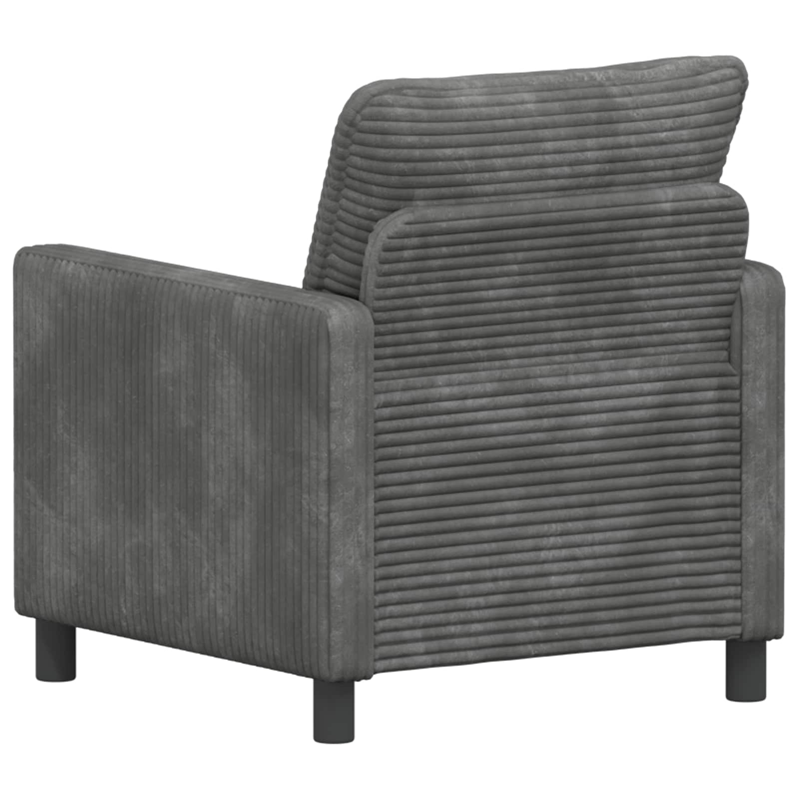 vidaXL Sofa jasnoszary 76 x 81 x 87,5 cm Poliester