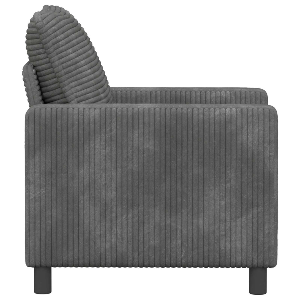 vidaXL Sofa jasnoszary 76 x 81 x 87,5 cm Poliester