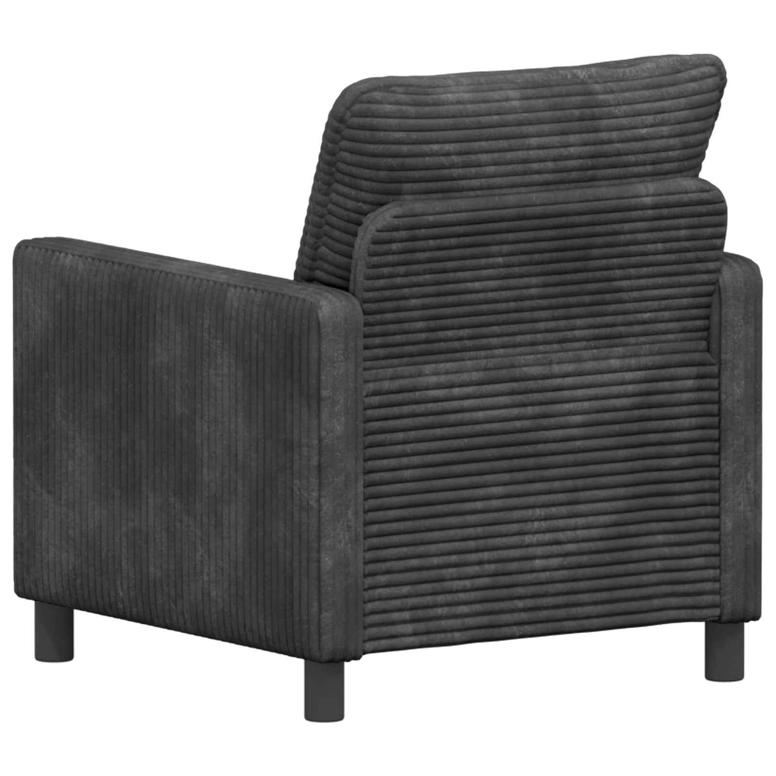 vidaXL Sofa ciemnoszary 76 x 81 x 87,5 cm Poliester