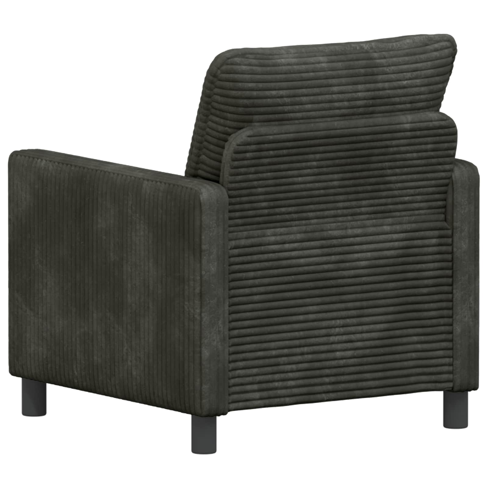 vidaXL Sofa antracytowy 76 x 81 x 87,5 cm Poliester