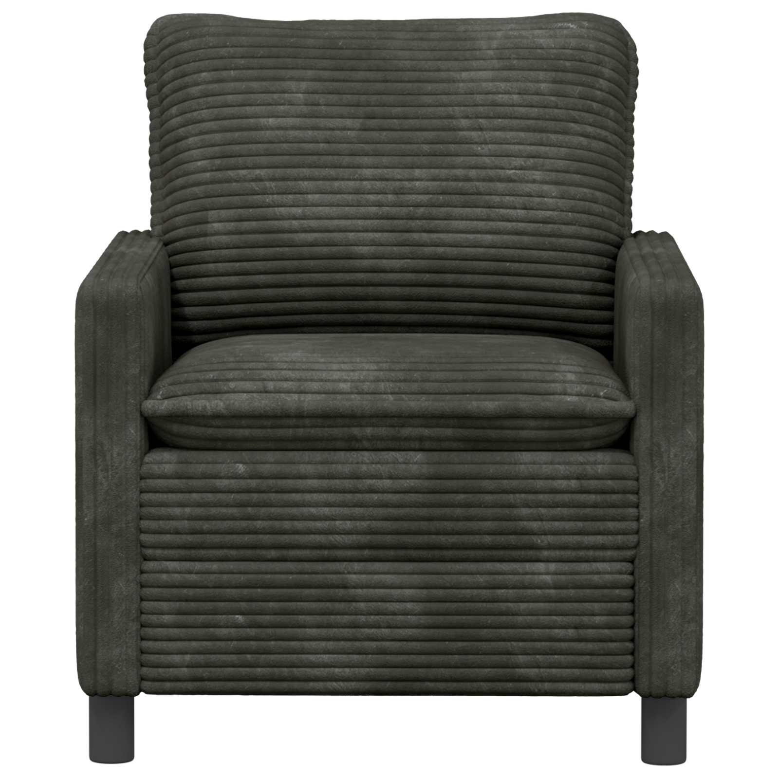 vidaXL Sofa antracytowy 76 x 81 x 87,5 cm Poliester