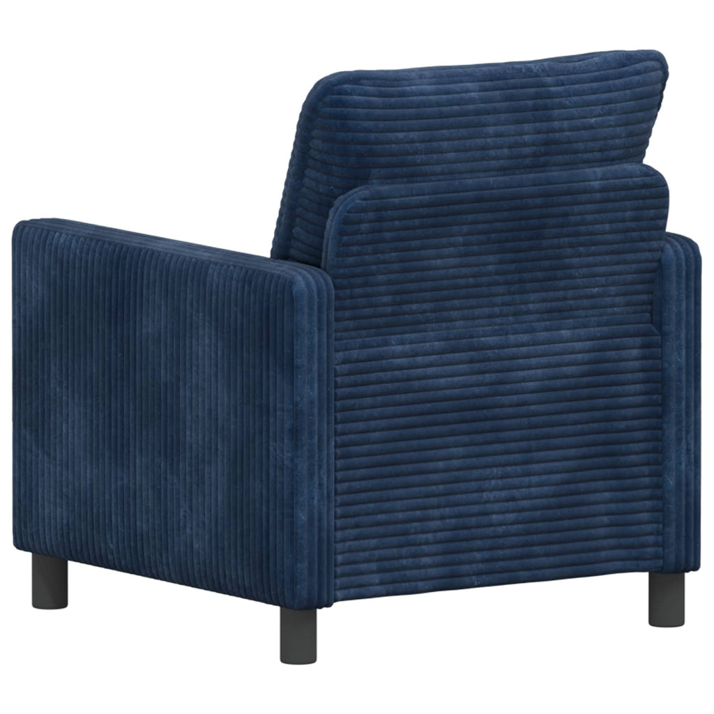 vidaXL Sofa Granatowy 76 x 81 x 87,5 cm Poliester