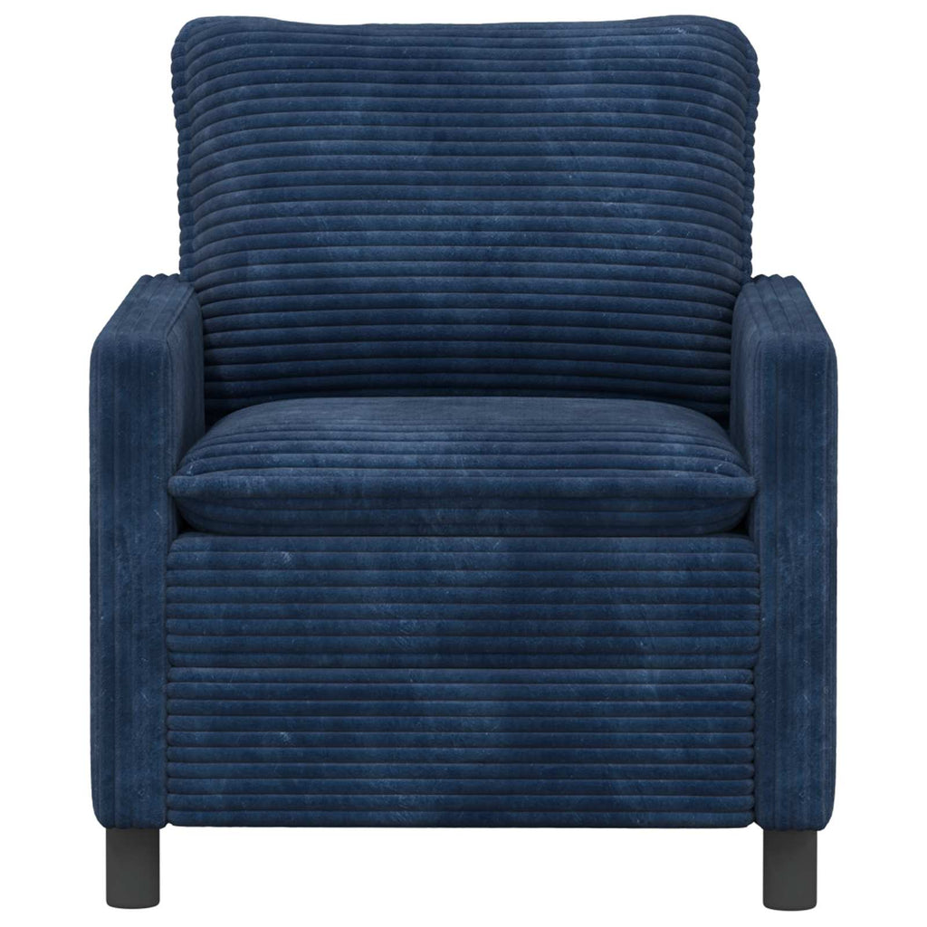 vidaXL Sofa Granatowy 76 x 81 x 87,5 cm Poliester