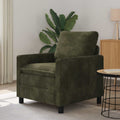 vidaXL Sofa zielony 76 x 81 x 87,5 cm Poliester