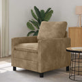 vidaXL Sofa Ciemnoszary 76 x 81 x 87,5 cm Poliester