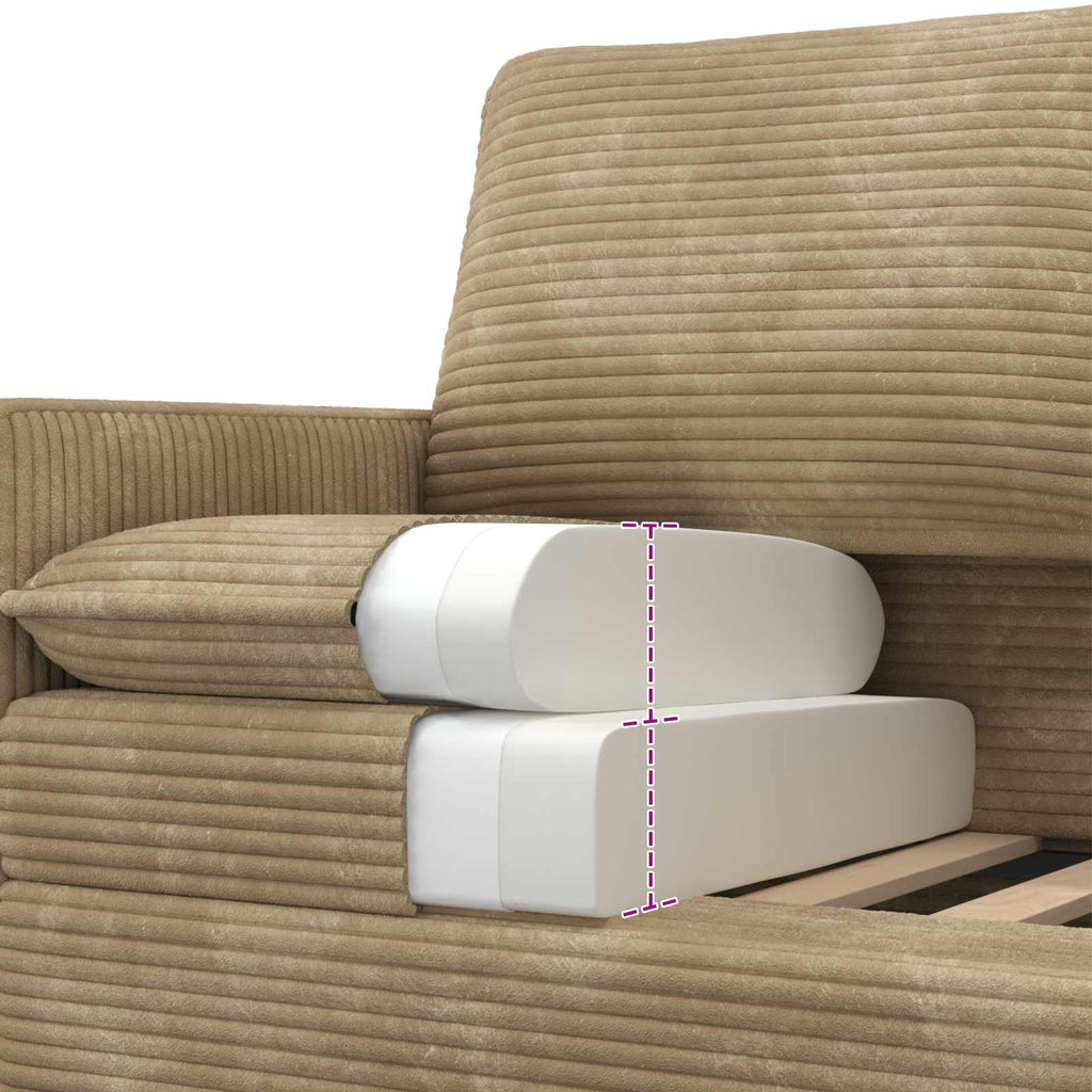 vidaXL Sofa Ciemnoszary 76 x 81 x 87,5 cm Poliester