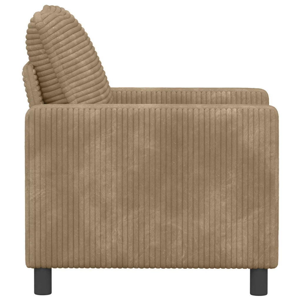 vidaXL Sofa Ciemnoszary 76 x 81 x 87,5 cm Poliester