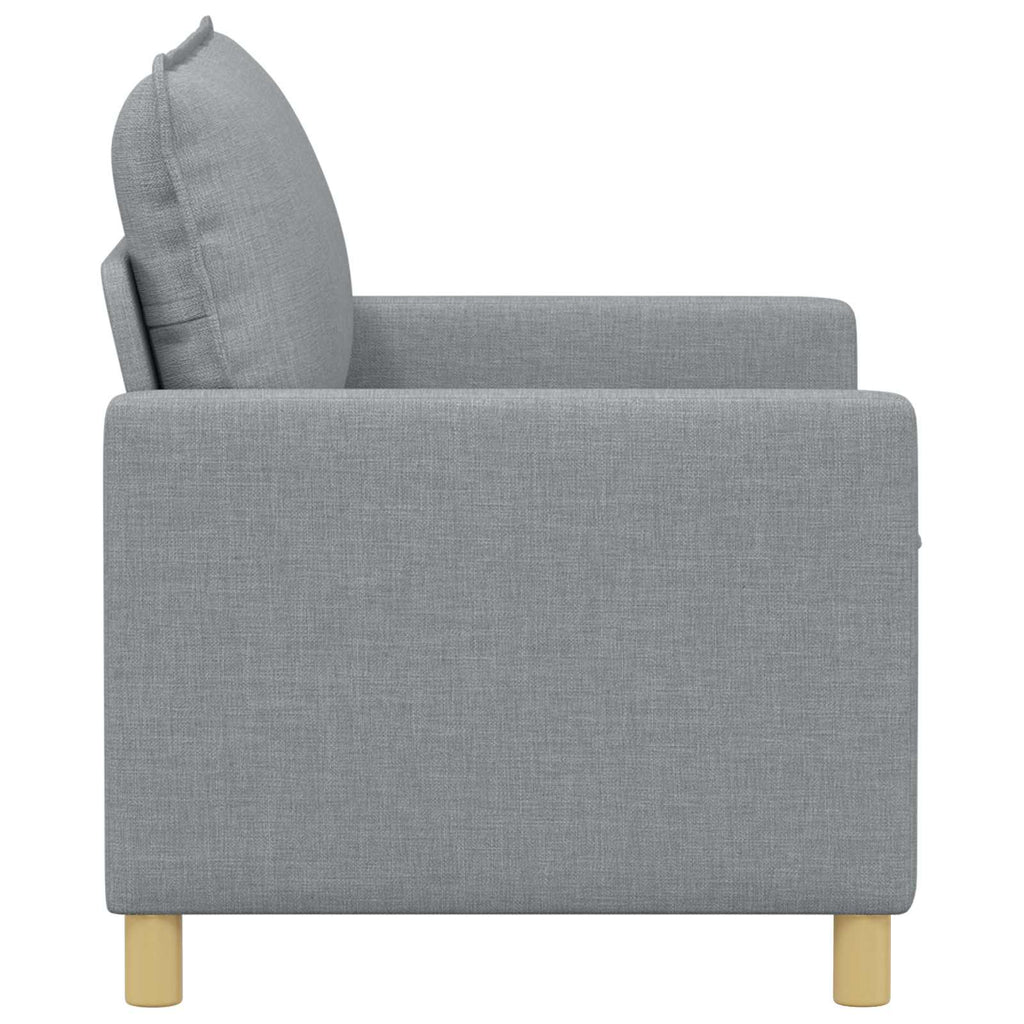 vidaXL Sofa jasnoszary 126 x 81 x 87,5 cm