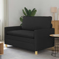 vidaXL Sofa Czarny 126 x 81 x 87,5 cm