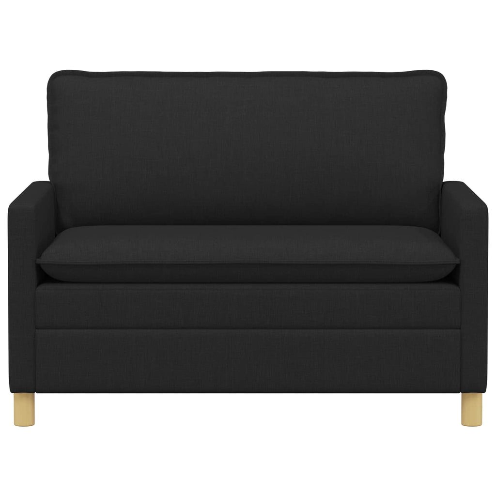 vidaXL Sofa Czarny 126 x 81 x 87,5 cm