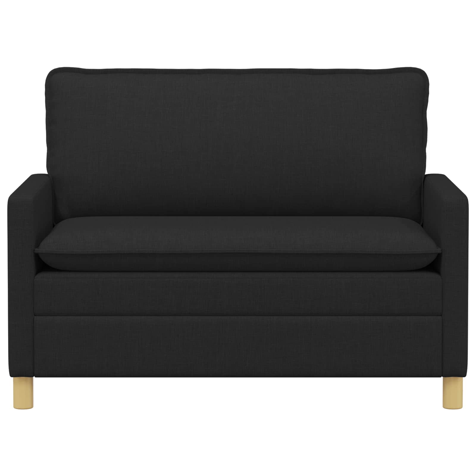vidaXL Sofa Czarny 126 x 81 x 87,5 cm