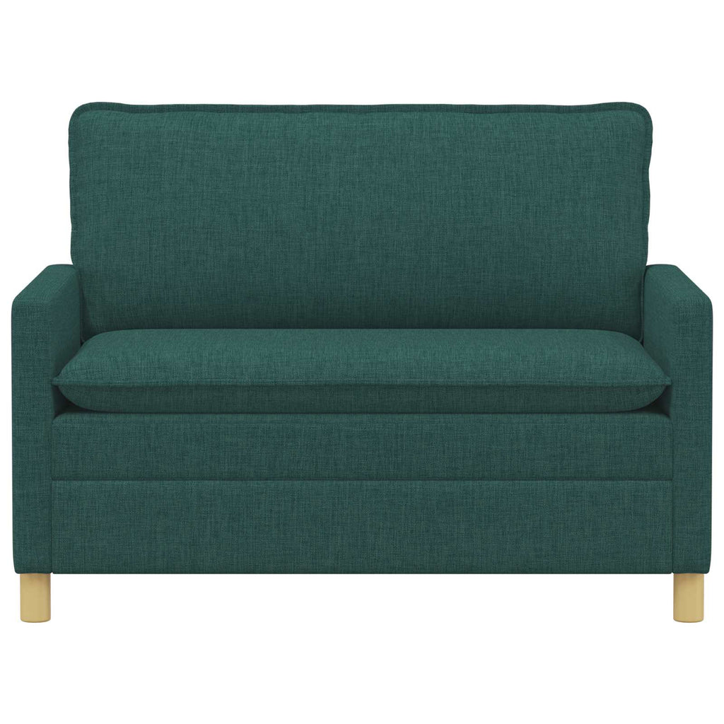 vidaXL Sofa Ciemnozielony 126 x 81 x 87,5 cm tkanina