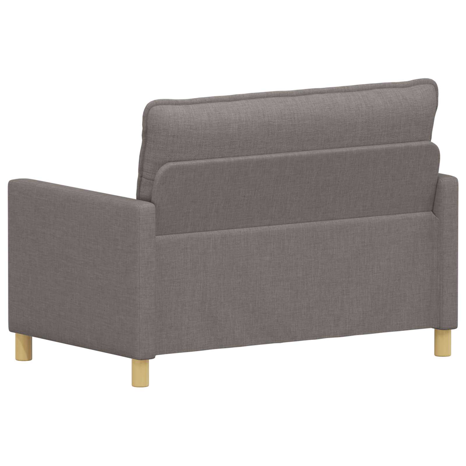 vidaXL Sofa Ciemnoszary 126 x 81 x 87,5 cm tkanina