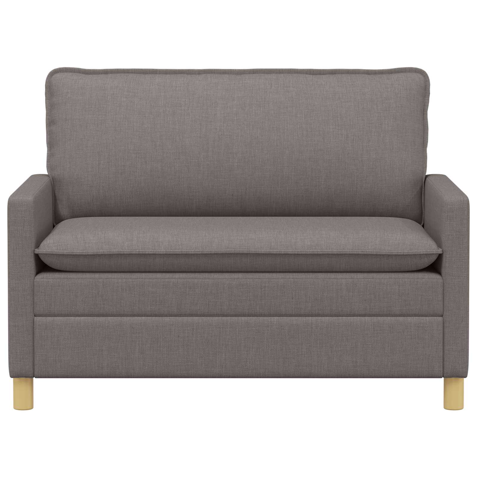 vidaXL Sofa Ciemnoszary 126 x 81 x 87,5 cm tkanina